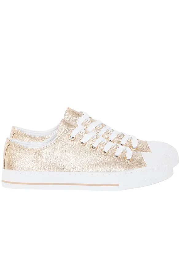 Sneakers Dames Goud