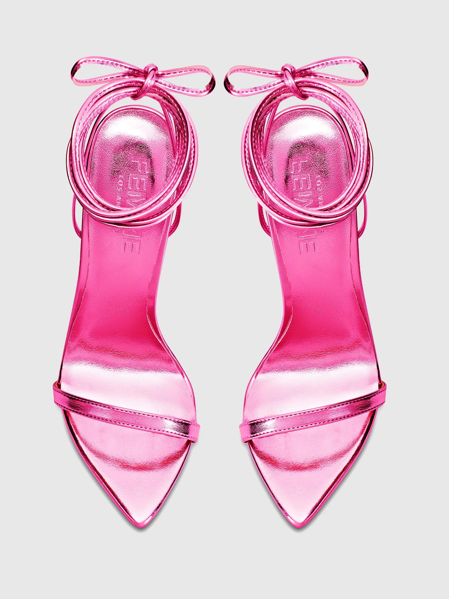 The London Lace-Up Pink